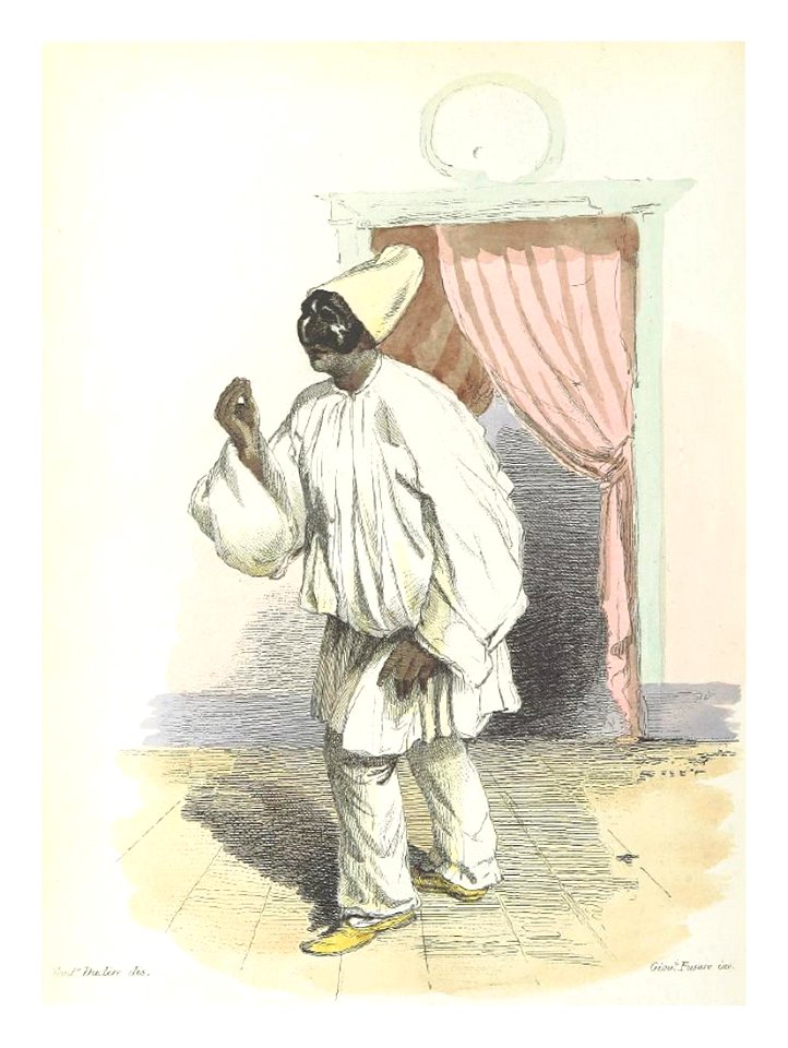BOURCARD(1858) p2.090 - PULCINELLA