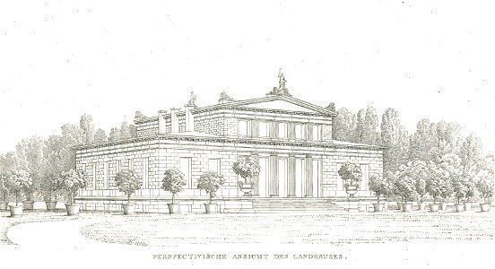 1858-SAE-Schinkel-tafeln1 0037-Landhaus-Behrend-1823-Ausschnitt-Ansicht