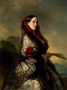 Maria Nikolayevna von Leuchtenberg by Winterhalter (1857, Hermitage)