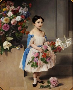 Francesco Hayez - Ritratto della contessina Antonietta Negroni Prati Morosini
