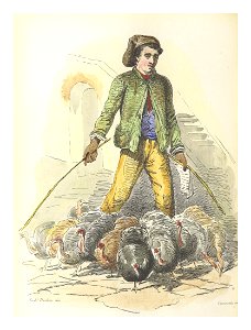 BOURCARD(1858) p2.236 - LA RIFFA DE POLLI