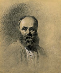 1858 01 Taras Shevchenko Selfportrait