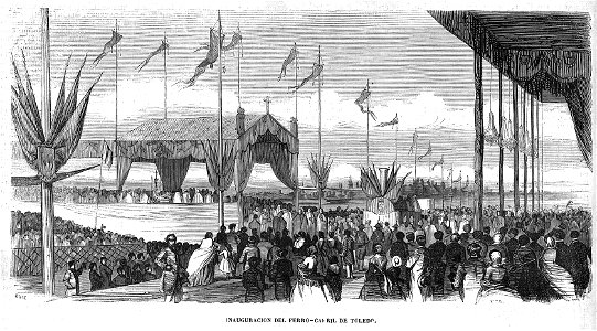 1858-06-30, El Museo Universal, Inauguración del ferro-carril de Toledo