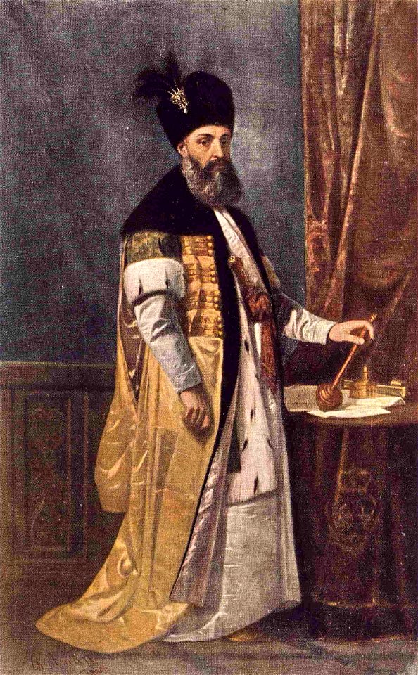 1860-70 - Aman - Portretul lui Grigore II Ghica