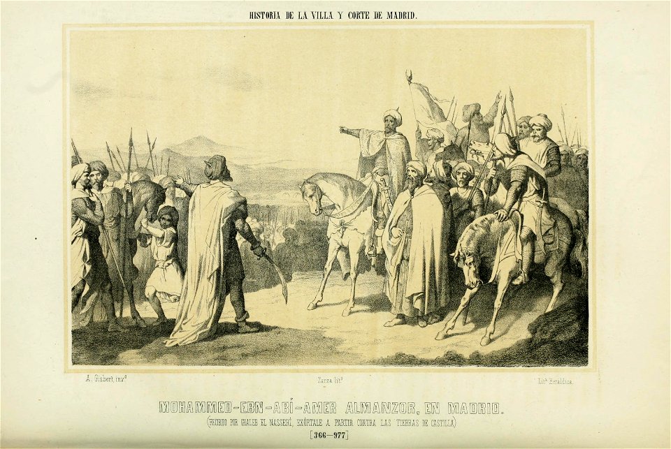 1860, Historia de la Villa y Corte de Madrid, vol. 1, Mohammed-Ebn-Abi-Amer Almanzor, en Madrid