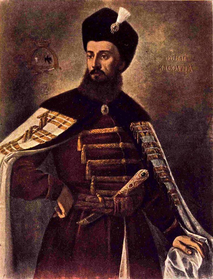 1860-70 - Aman - Portretul marelui vornic Mihail Racovita