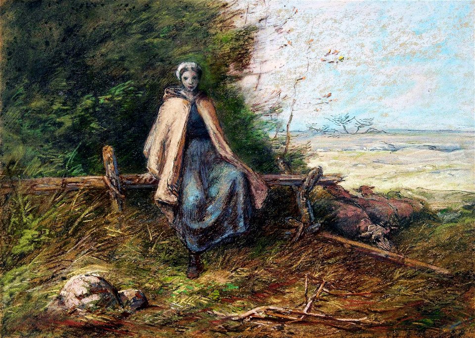 Millet Shepherdess