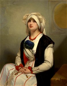 Jean-François Portaels - A Sicilian woman