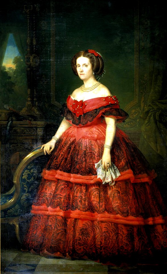 Infanta Isabel of Spain, Countess Gurowski, in 1860