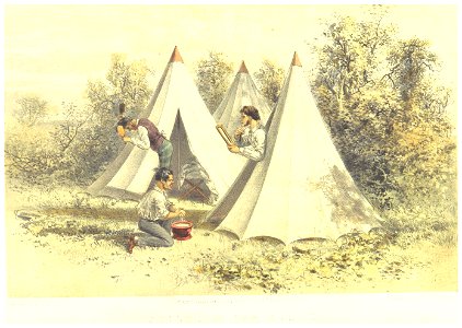 Lucas1861, pg067 TOILET IN THE FIELD