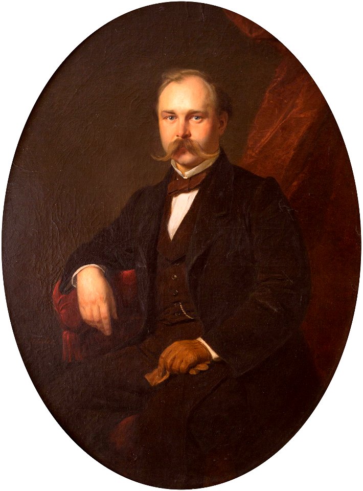 Józef Simmler - Portret Augusta Karskiego