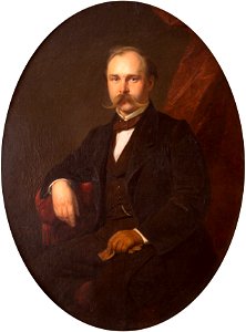 Józef Simmler - Portret Augusta Karskiego