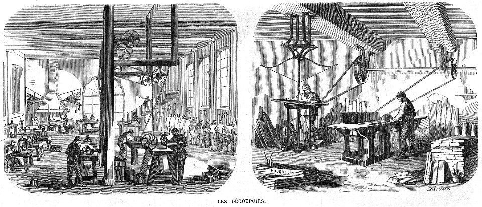 1861 Alexandre Les découpoirs
