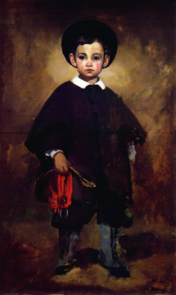 Édouard Manet - Le petit Lange