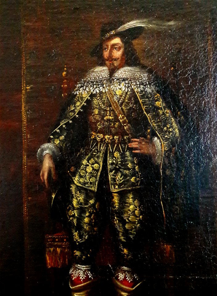 Rycerski Audience with Ladislaus IV Vasa (detail) 04