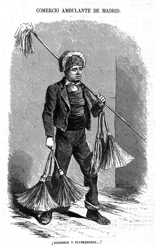 1861-02-17, El Museo Universal, Comercio ambulante en Madrid, Ortego