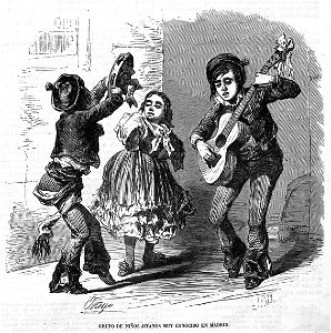 1861-01-13, El Museo Universal, Grupo de niños jitanos muy conocido en Madrid, Ortego