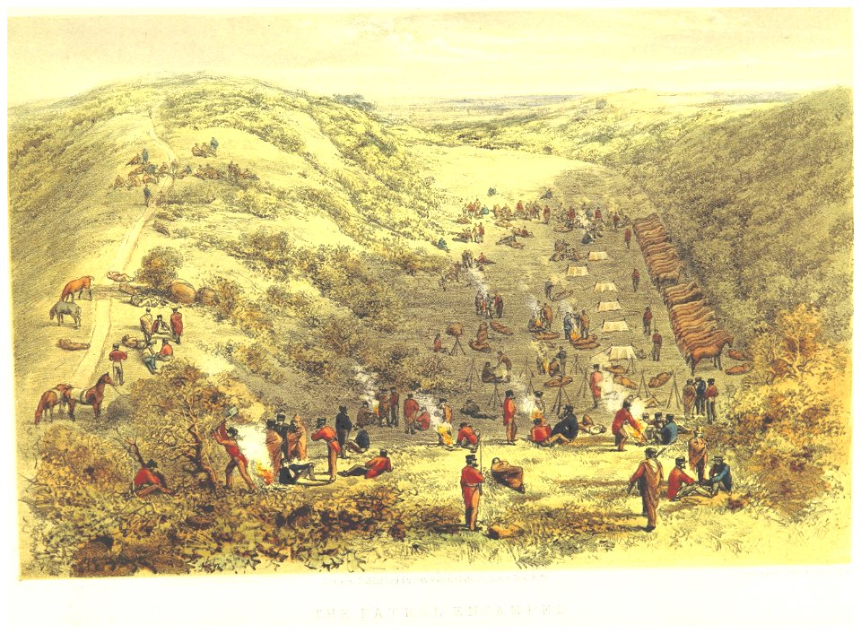 Lucas1861, pg107 THE PATROL ENCAMPED