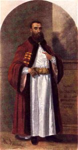1862 - Aman - Portretul marelui spătar Mihail Cantacuzino