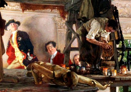 1861 Menzel Kronprinz Friedrich besucht den Maler Pesne anagoria crop3