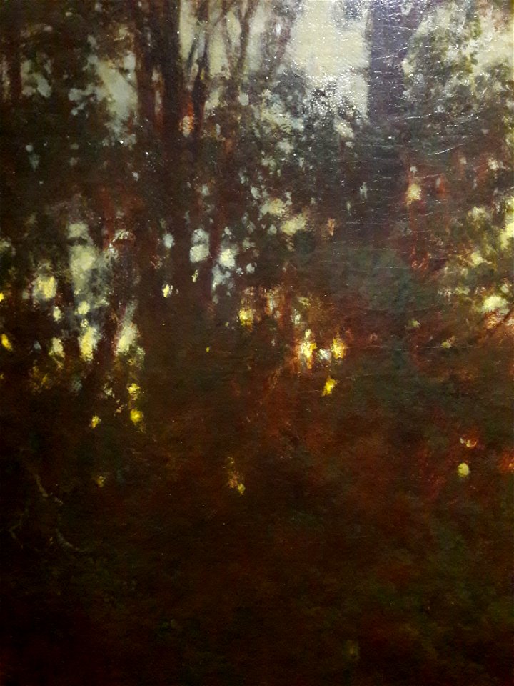 Daubigny Landscape with a pond (detail) 01