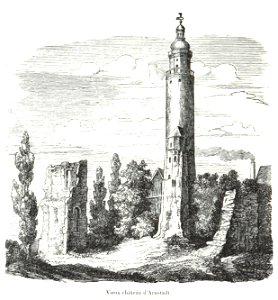 494 Arnstadt, Schlossruine