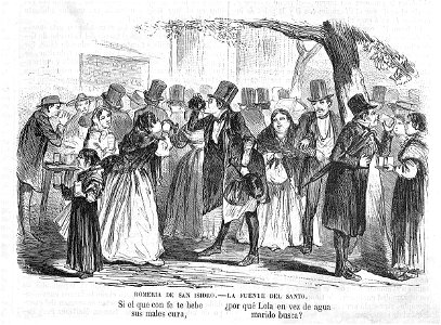 1862-05-18, El Museo Universal, Romería de San Isidro, Ortego, Capuz