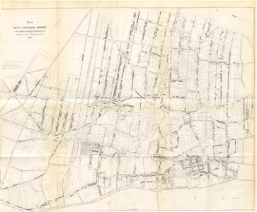 (1862) Plan der Stadt Warschau (in polnisch)