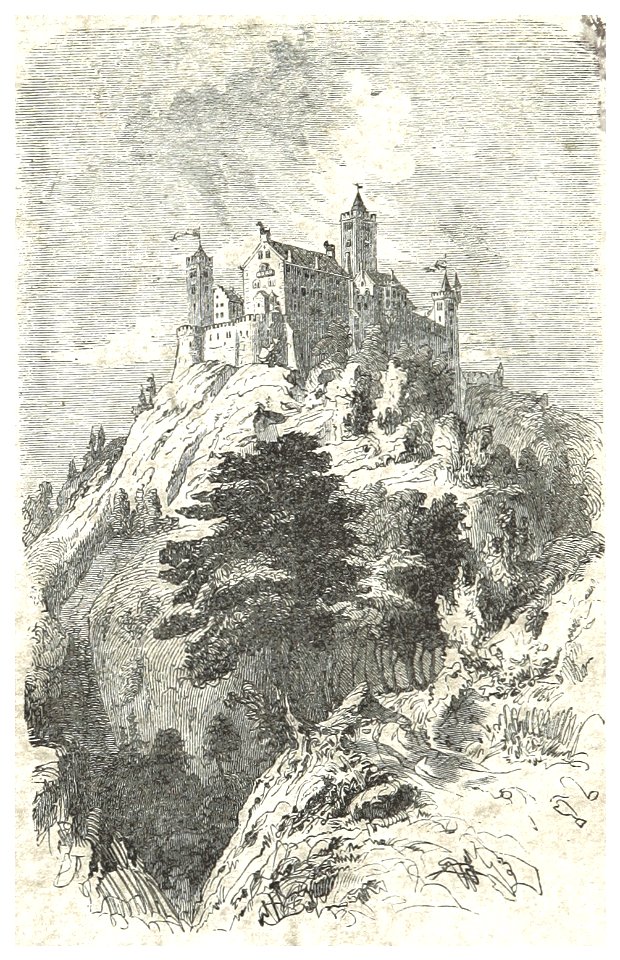 534 Eisenach, Wartburg von Süden