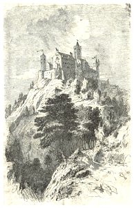 534 Eisenach, Wartburg von Süden