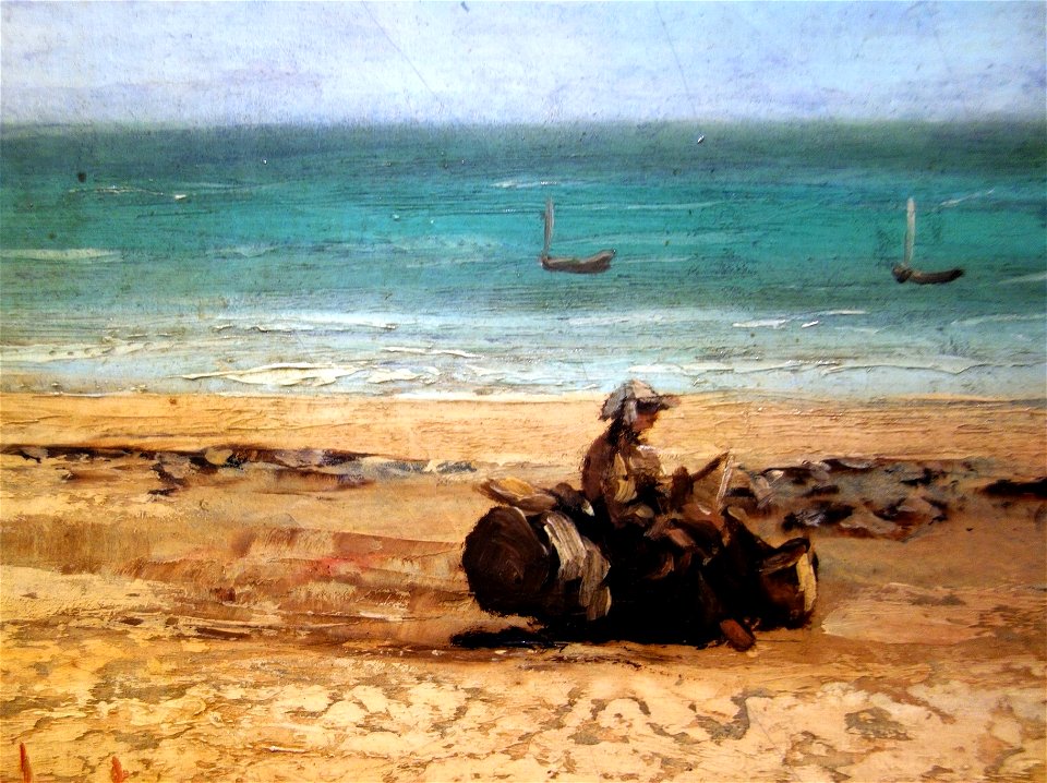 Courbet Seashore (detail)