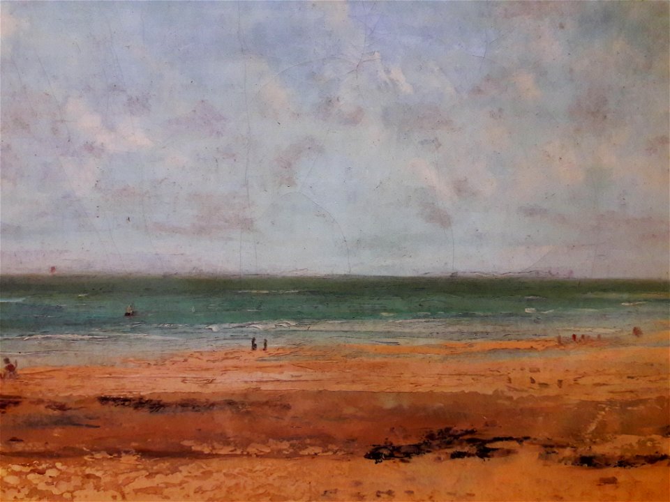 Courbet Seashore (detail) 01
