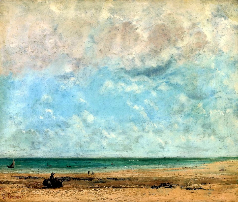 Courbet Seashore 01