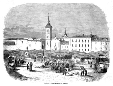 1863-05-17, El Museo Universal, Madrid, Plazuela de la Cebada
