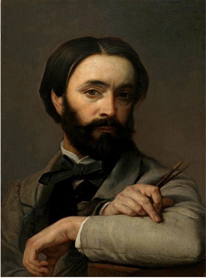 Charles Verlat - Self-portrait