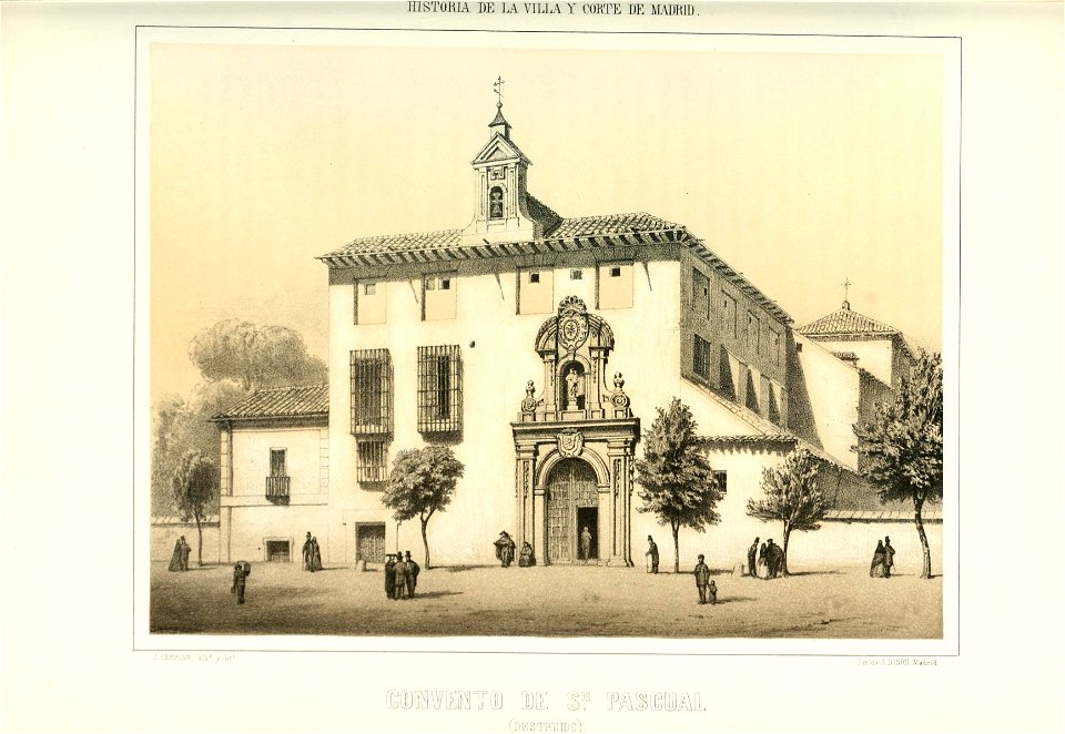 1863, Historia de la Villa y Corte de Madrid, vol. 3, Convento de San Pascual