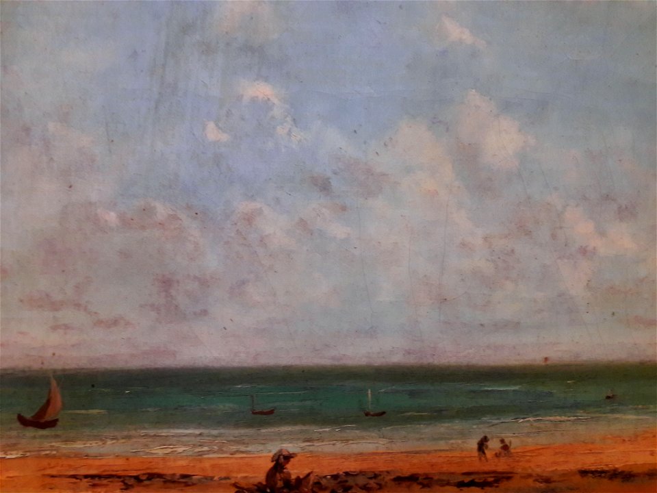 Courbet Seashore (detail) 02