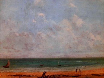 Courbet Seashore (detail) 02
