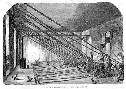 1863-01-18, El Museo Universal, Fábrica de armas blancas de Toledo, taller de acicalado