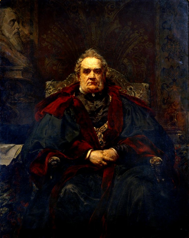 Jan Matejko - Portret Józefa Dietla 1864