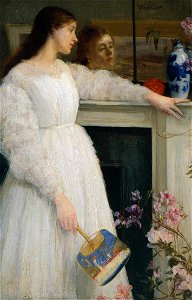 Whistler James Symphony in White no 2 (The Little White Girl) 1864