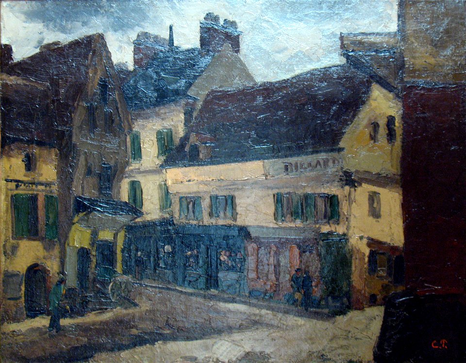 1865 Pissarro Platz in La Roche-Guyon 104
