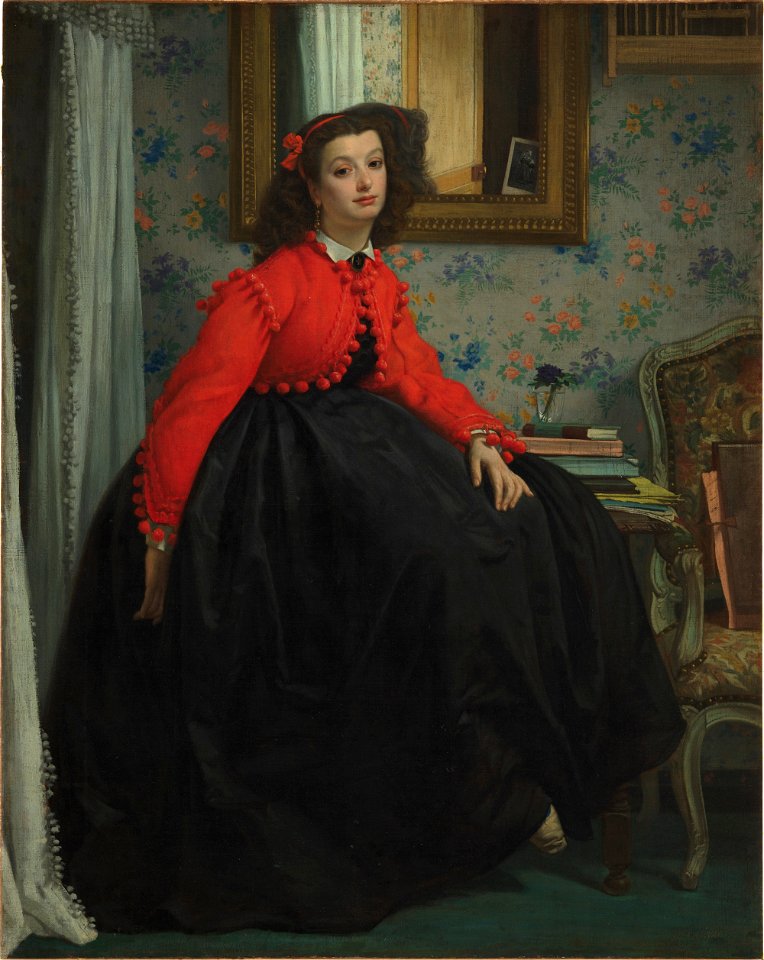 James Tissot - Portrait de Mlle L. L - musée d'Orsay