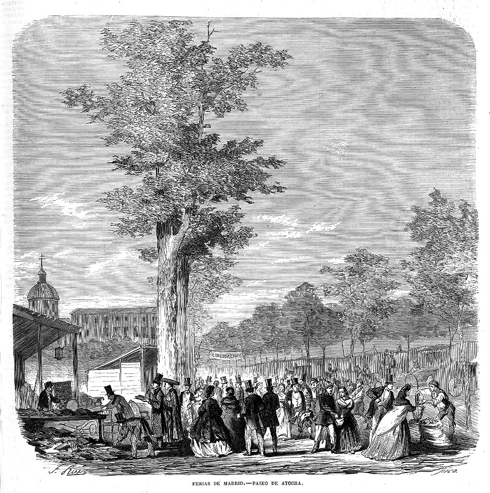 1864-10-09, El Museo Universal, Ferias de Madrid, Paseo de Atocha
