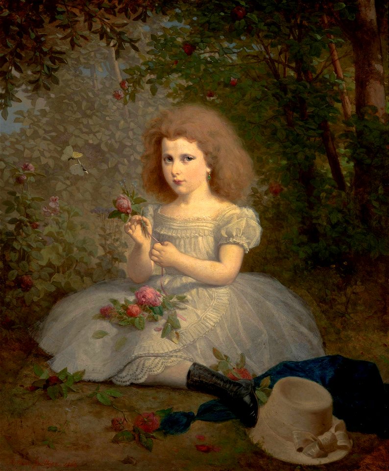 Artur Grottger - Portret Rozalii Matyldy Glaser 1864