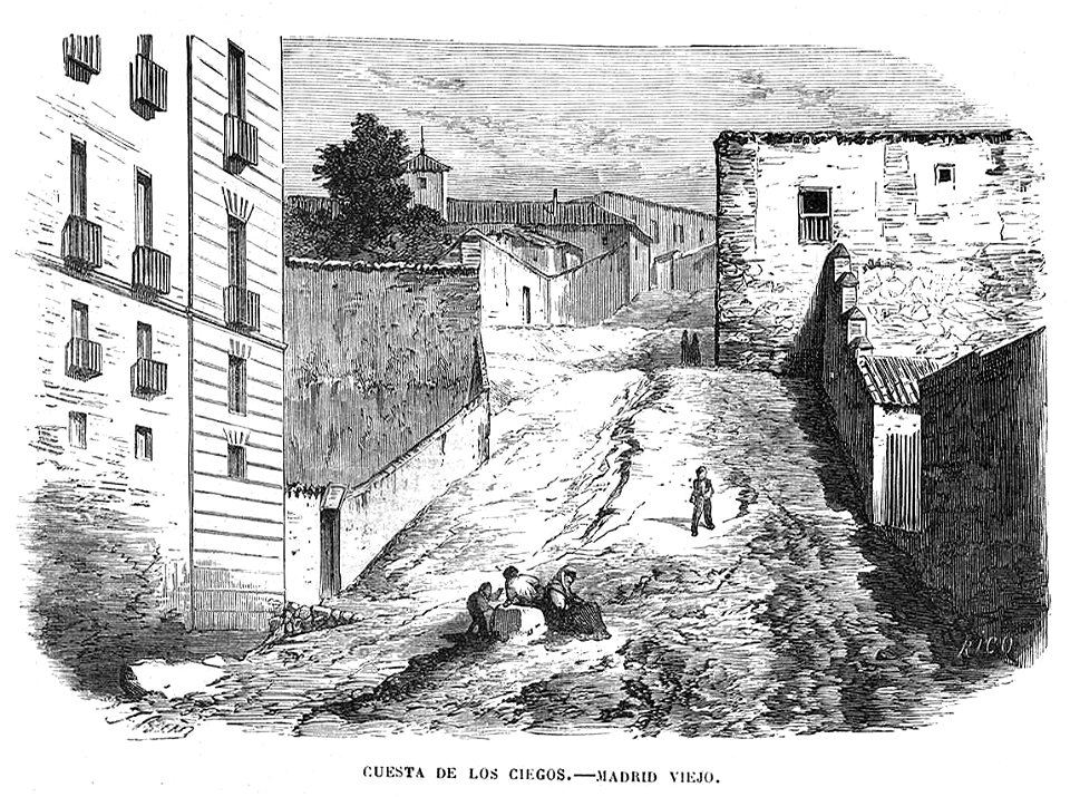 1865-10-22, El Museo Universal, Cuesta de los Ciegos, Madrid viejo
