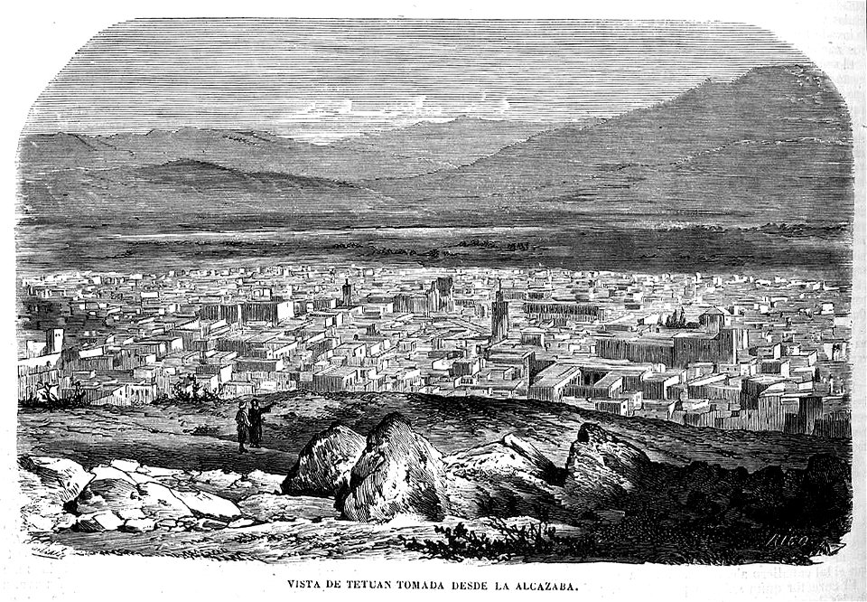 1865-06-18, El Museo Universal, Vista de Tetuán desde la alcazaba
