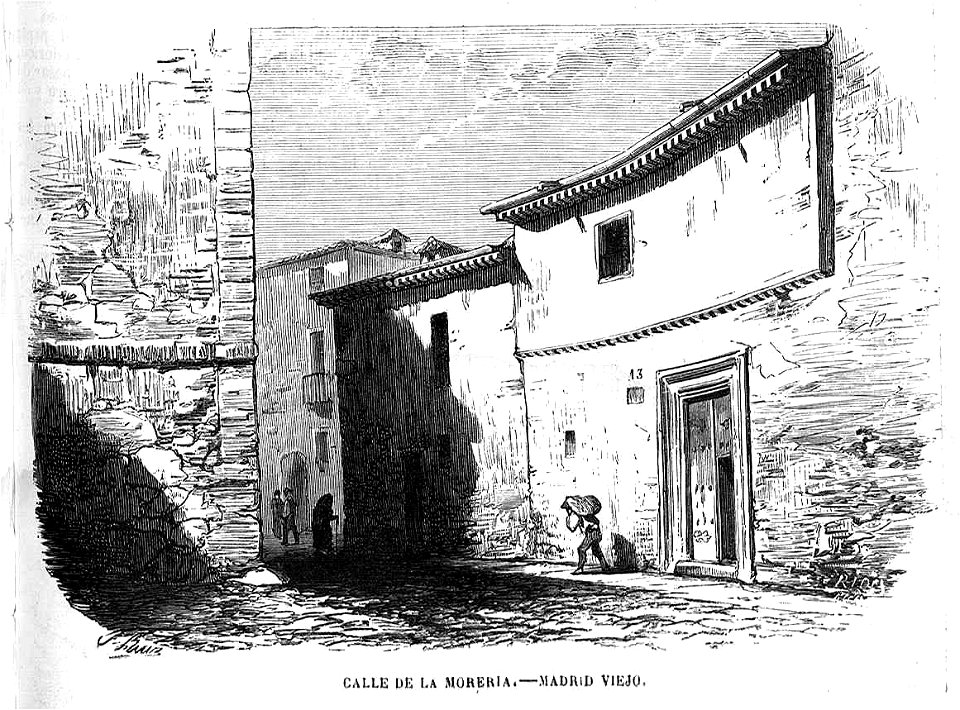 1865-10-29, El Museo Universal, Calle de la Morería, Madrid viejo