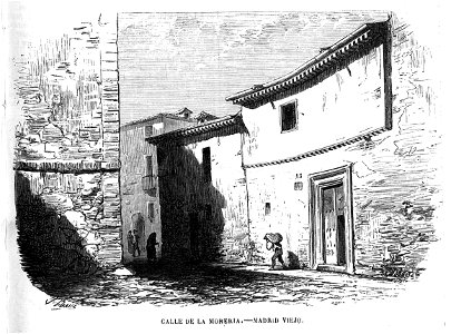 1865-10-29, El Museo Universal, Calle de la Morería, Madrid viejo