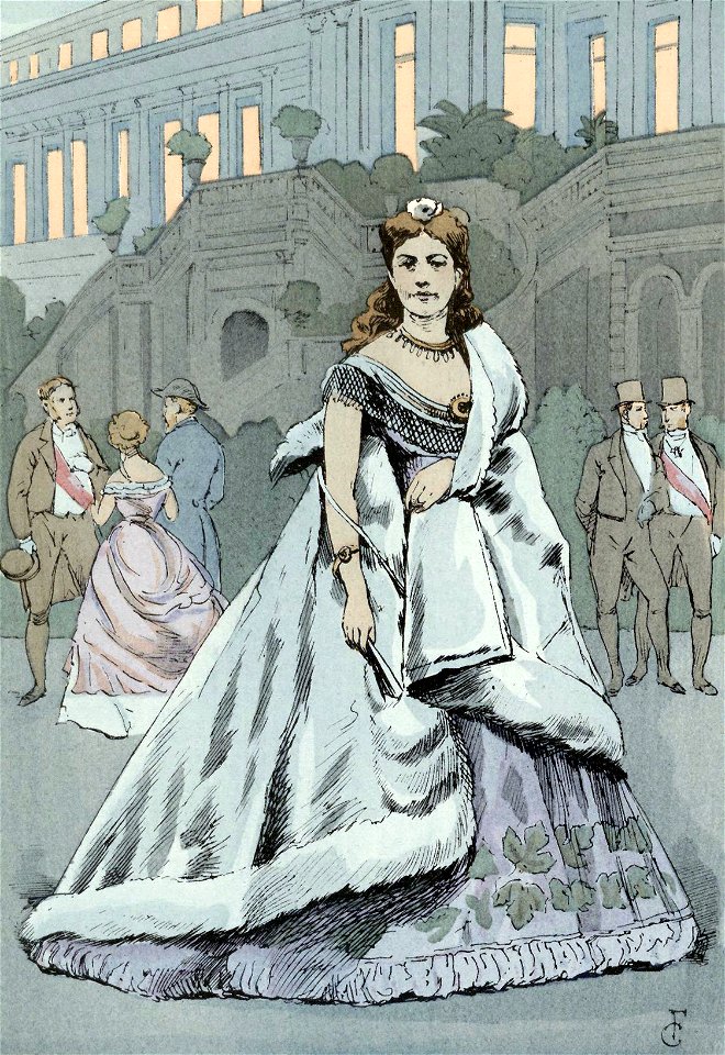 Fête given at the Tuileries, 1867